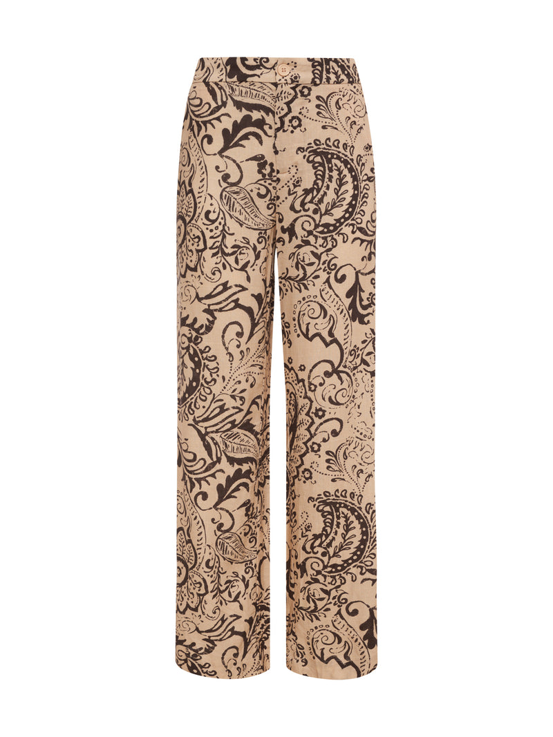 The Soft Semi-High Rise Trouser Desert Bandana alt 5