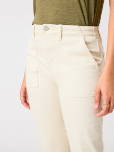 Vacation Crop High Rise Pant Birch