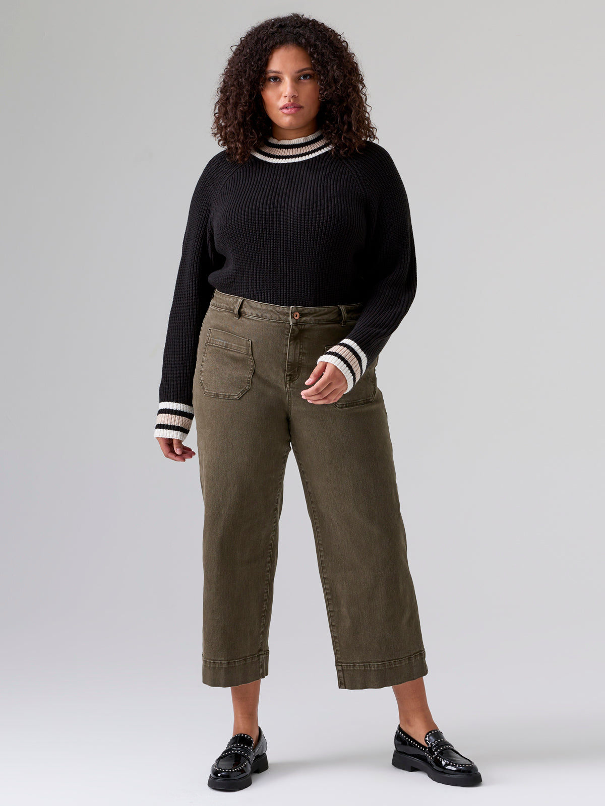 The Marine Standard Rise Crop Trouser Pant Fatigue Inclusive Collection