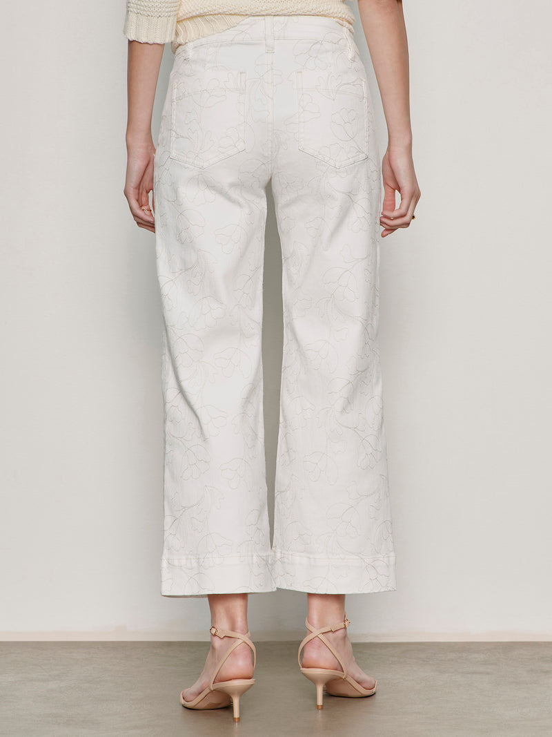 The Marine Crop Jean Chalk Petite Sizing alt 1