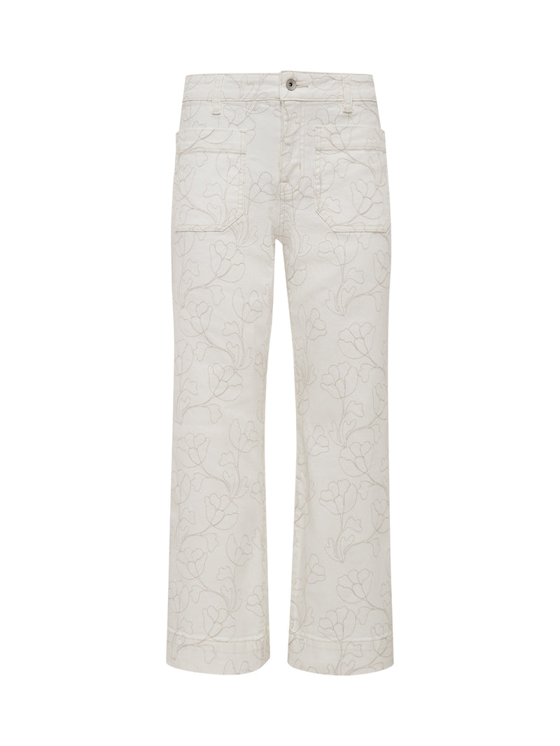 The Marine Crop Jean Chalk Petite Sizing alt 3