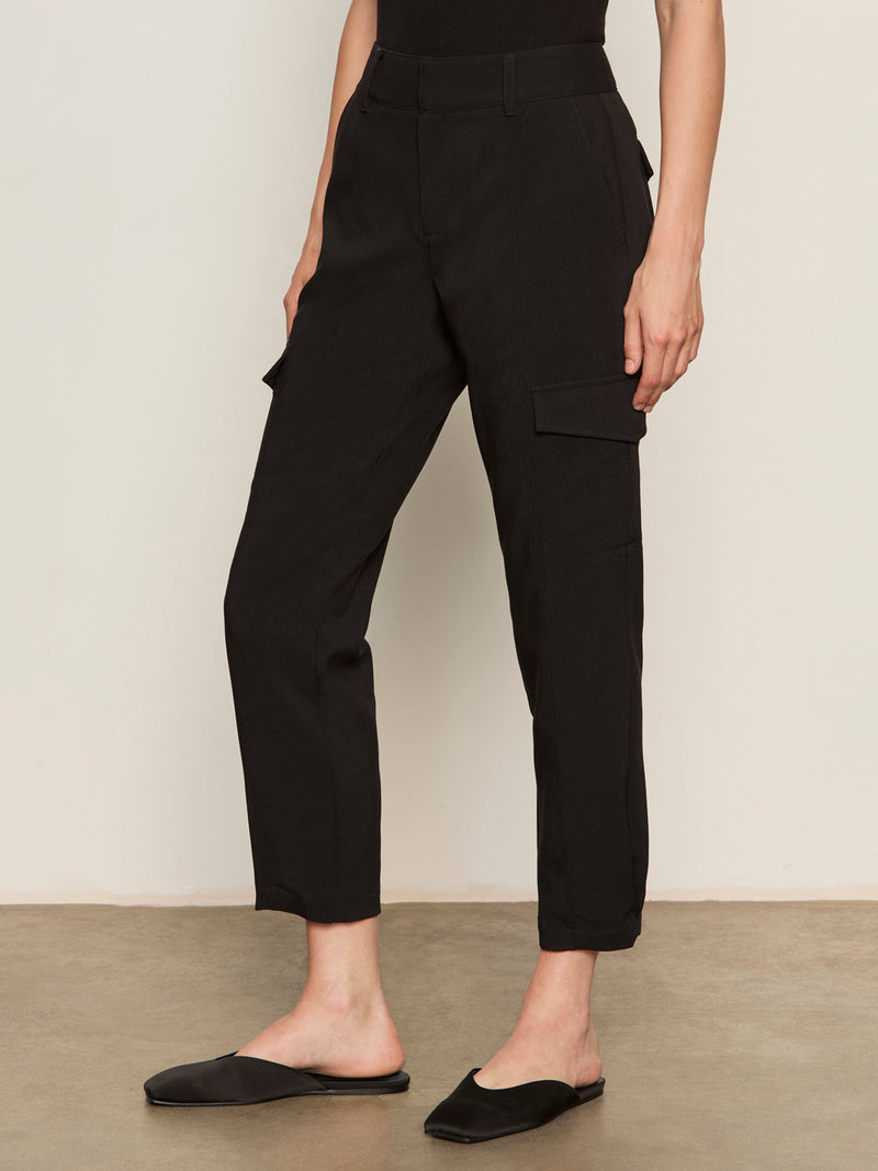 Polished Standard Rise Cargo Pant Black alt 1