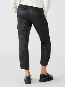 Classy Standard Rise Cargo Trouser Pant Black
