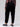 The Fixer Velvet Semi High Rise Jogger Pant Black Inclusive Collection