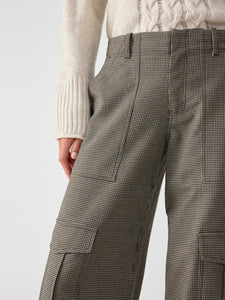 Level Up Standard Rise Cargo Pant Compact Houndstooth