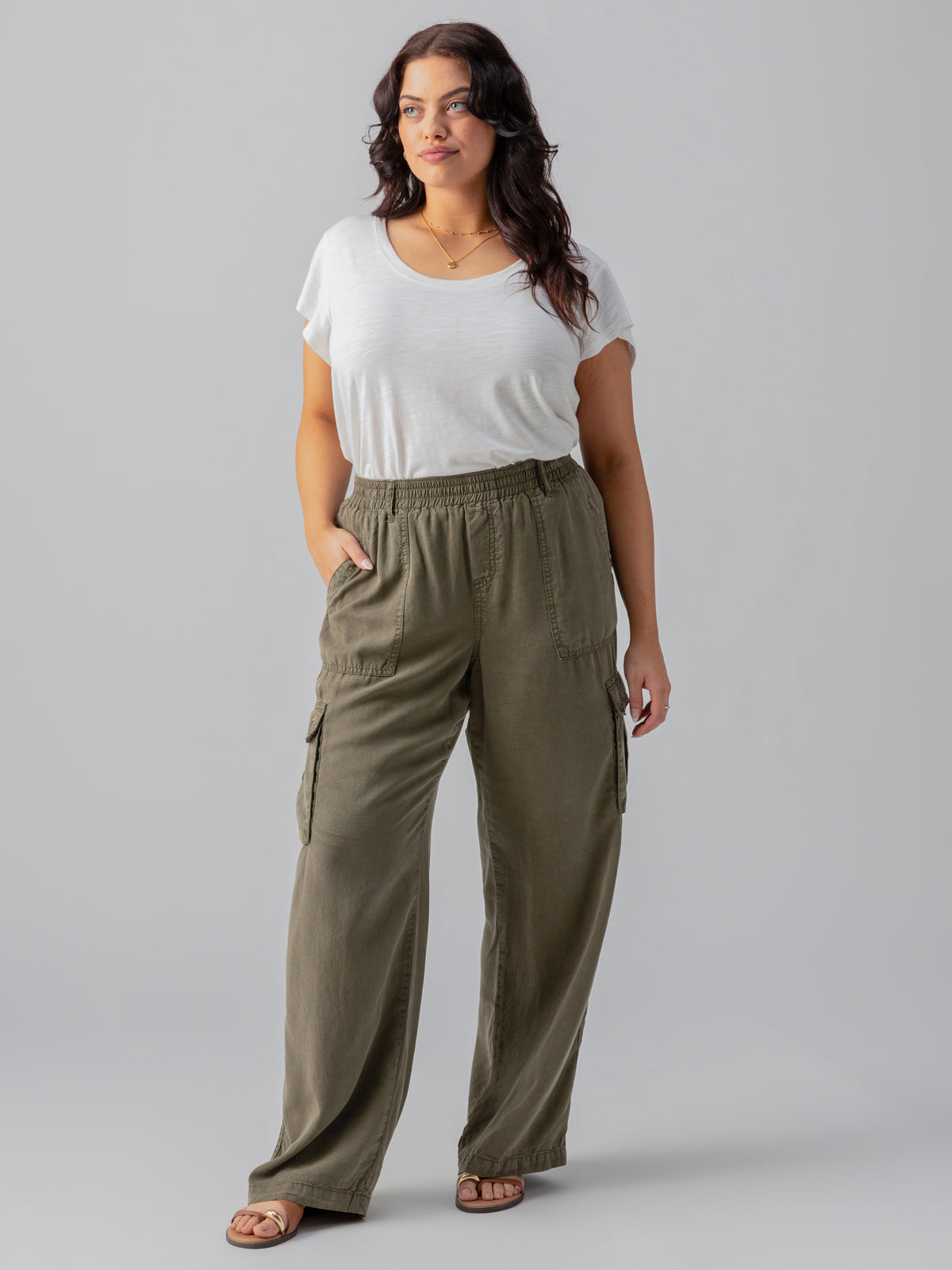 Relaxed Reissue Cargo Standard Rise Pant Burnt Olive Inclusive Collection