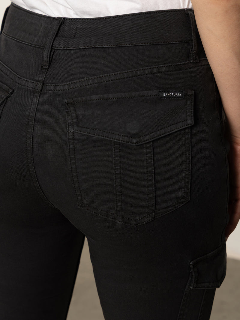 Sculpted Hayden Bootcut Standard Rise Pant Black alt 4