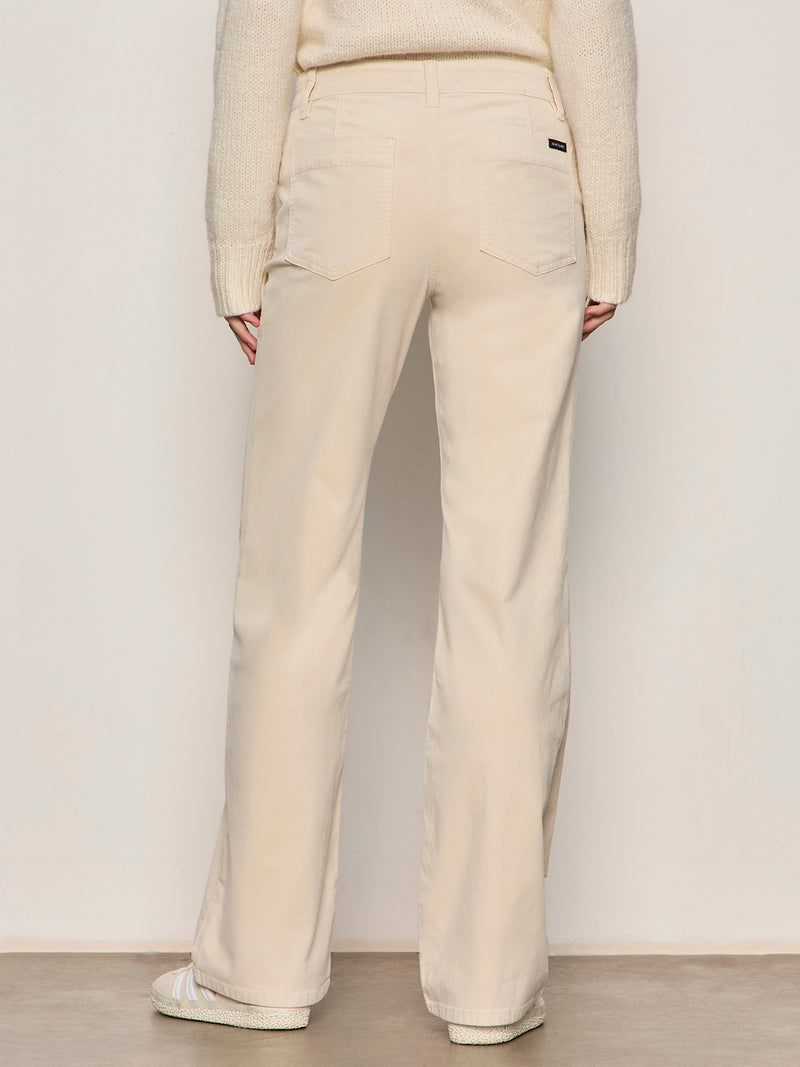 Velveteen Marine Pant Vanilla Creme alt 2