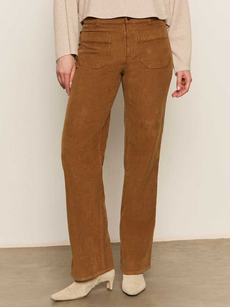 Corduroy Marine Pant Bronze
