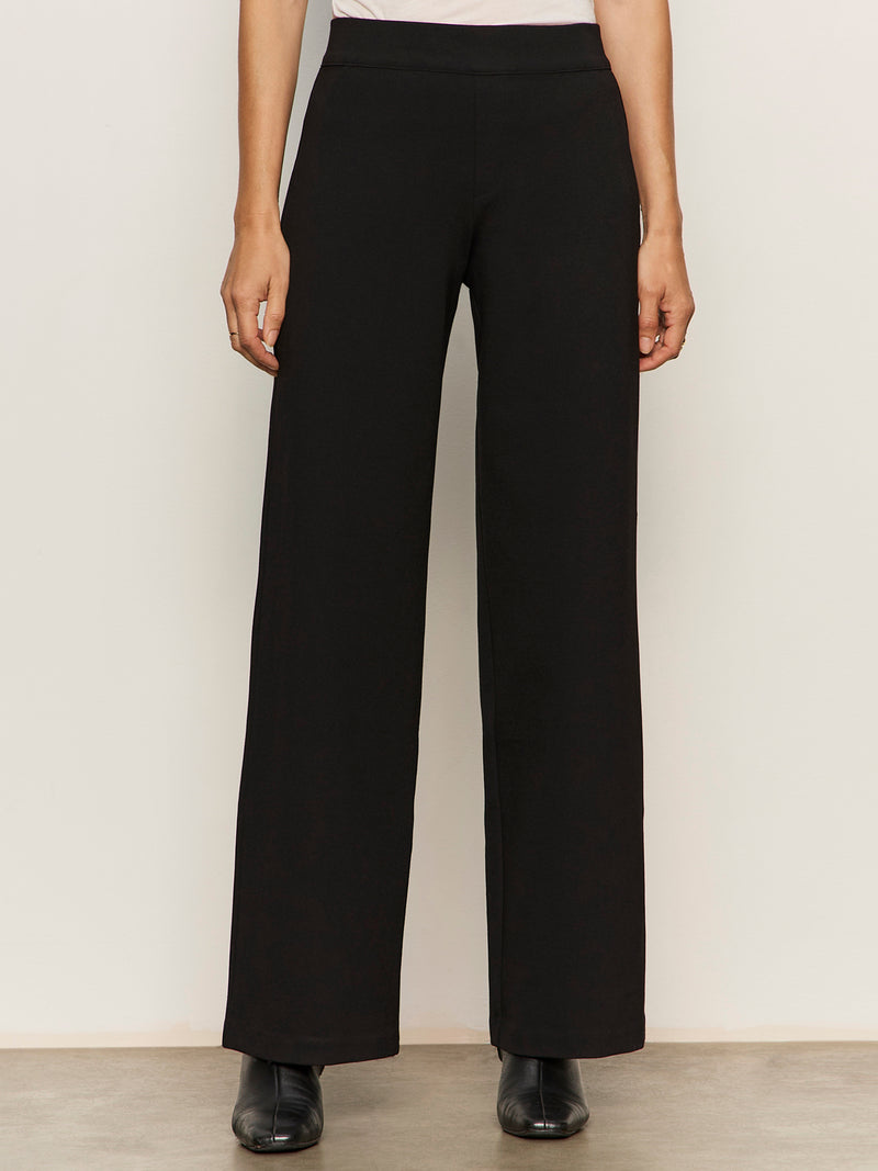 Runway Wide Leg Legging Black