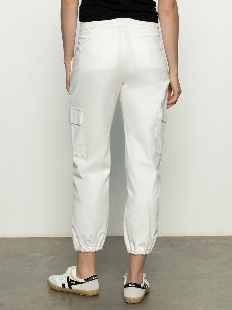 Take Over Jogger Mid-Rise Pant Bleached White alt 1