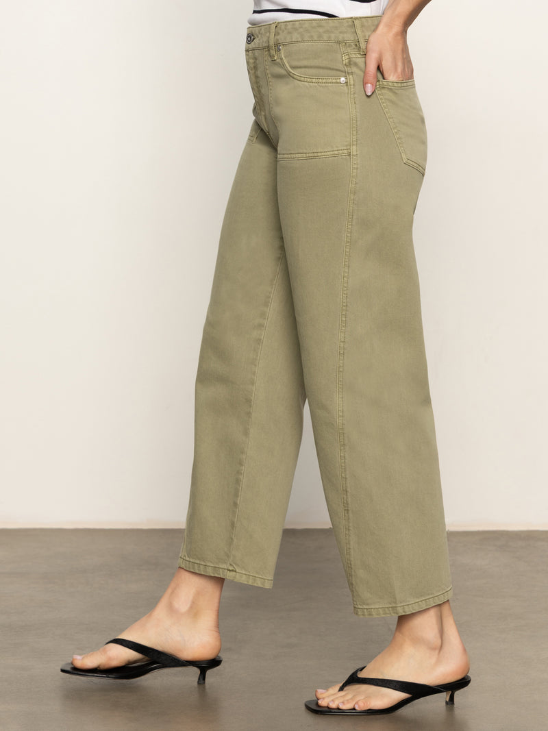 District Column Standard Rise Ankle Jeans Bamboo alt 3