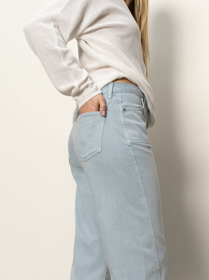 District Column Standard Rise Ankle Jeans Blue Mirage alt 1