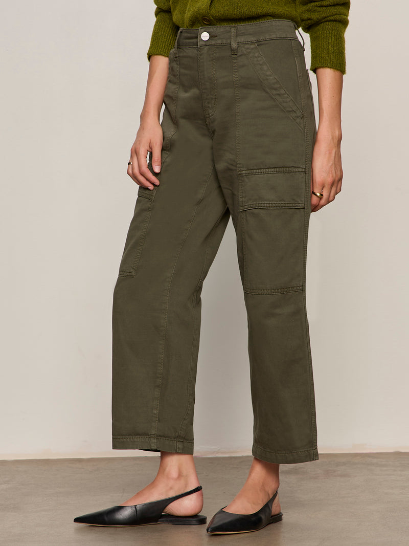 Boyfriend Utility Pant Kalamata Petite Sizing alt 2