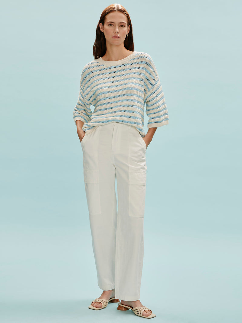 Boyfriend Utility Pant White alt 5