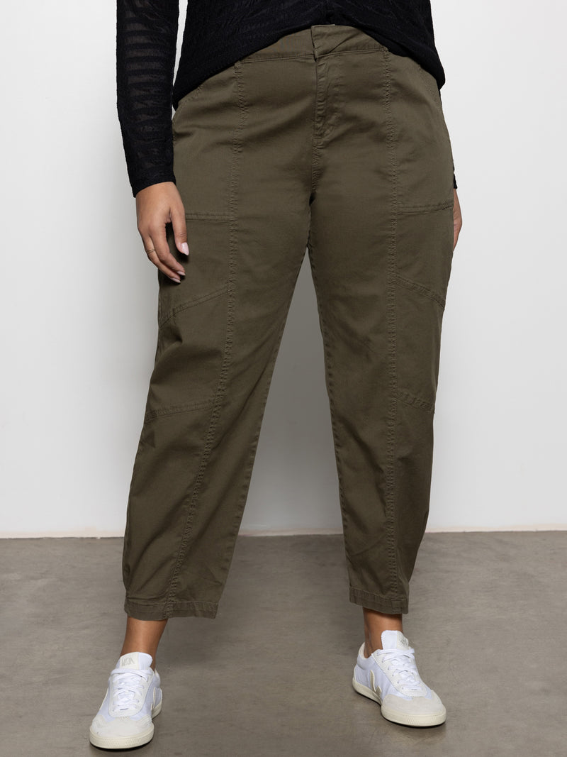 Sahara Tapered Standard Rise Pant Burnt Olive Extended Sizing