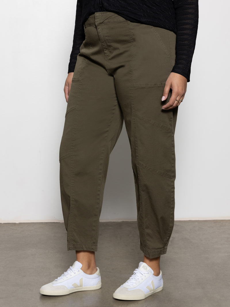 Sahara Tapered Standard Rise Pant Burnt Olive Extended Sizing alt 2