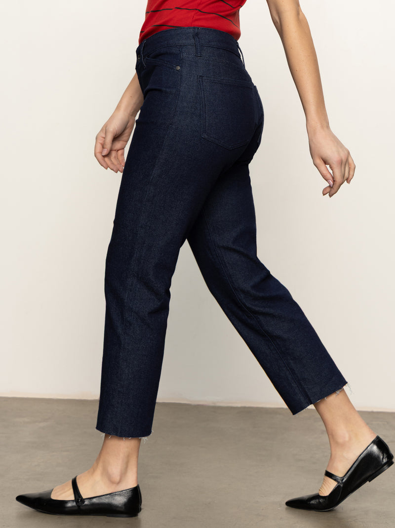 Cadence 90'S Straight Crop Jeans Plot Twist alt 2