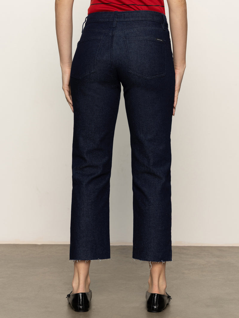 Cadence 90'S Straight Crop Jeans Plot Twist alt 1