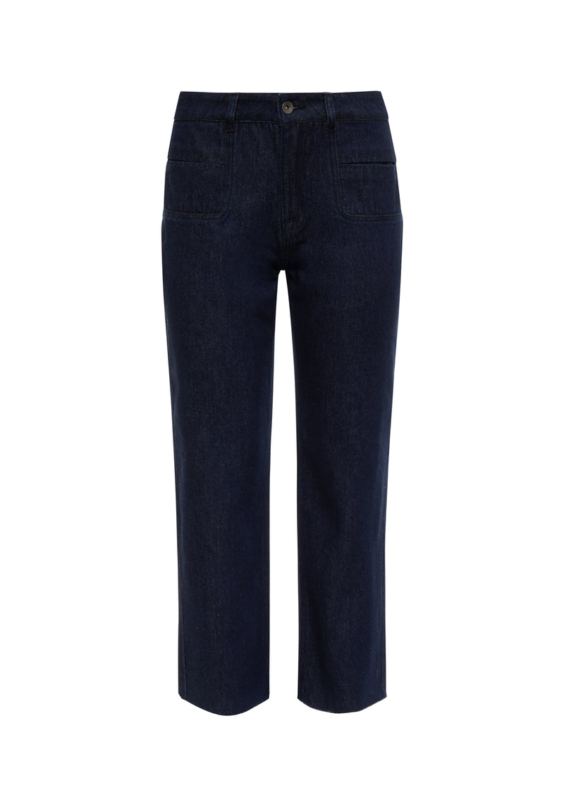 Cadence 90'S Straight Crop Jeans Plot Twist alt 6