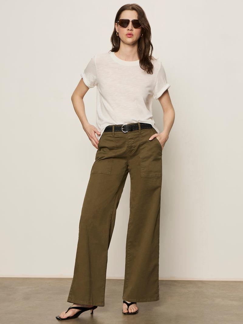 Cruiser Full Length Pant Mossy Green alt 4
