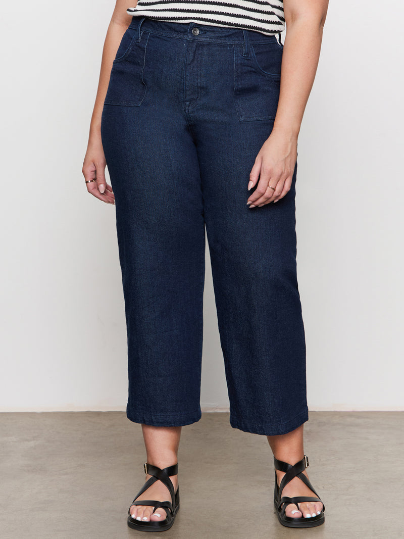 League Crop Jeans Plot Twist Extended Sizing