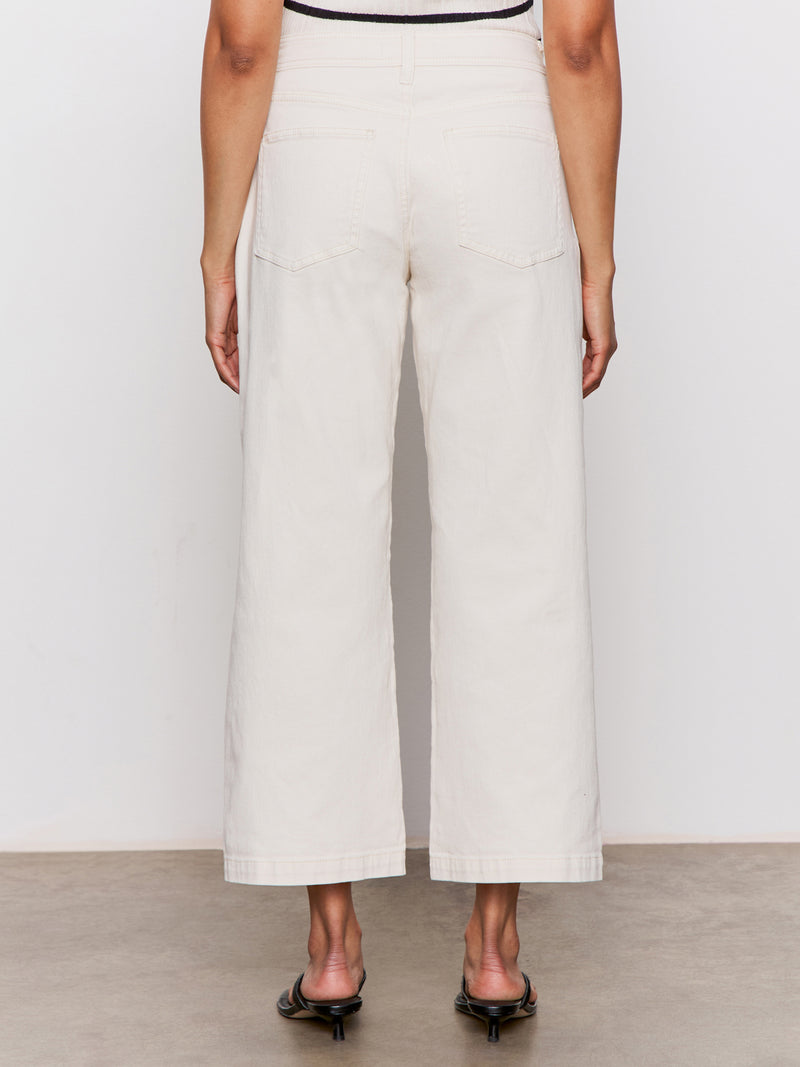 League Crop Jeans Light Oat alt 3