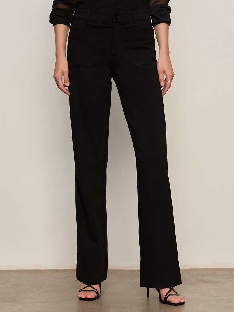 Marine Ponte Pant Black
