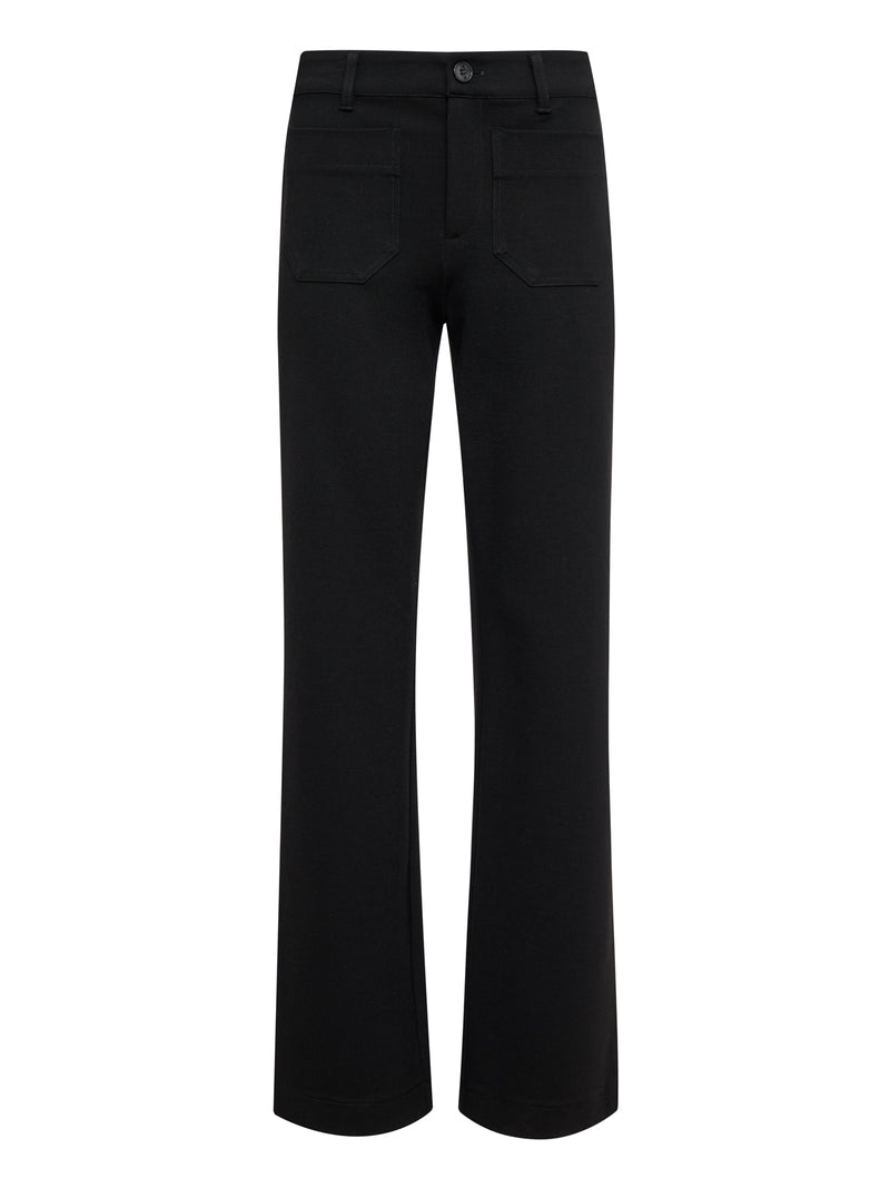 Marine Ponte Pant Black alt 5
