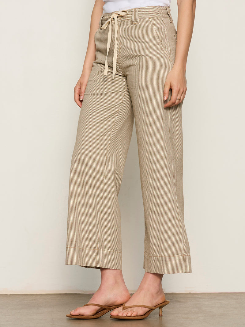 Lily Stripe Cropped Pant Lido Stripe alt 3