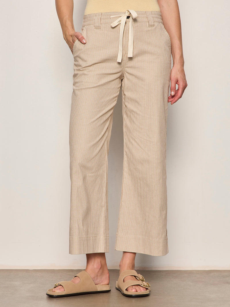 Lily Stripe Cropped Pant Lido Stripe Petite Sizing