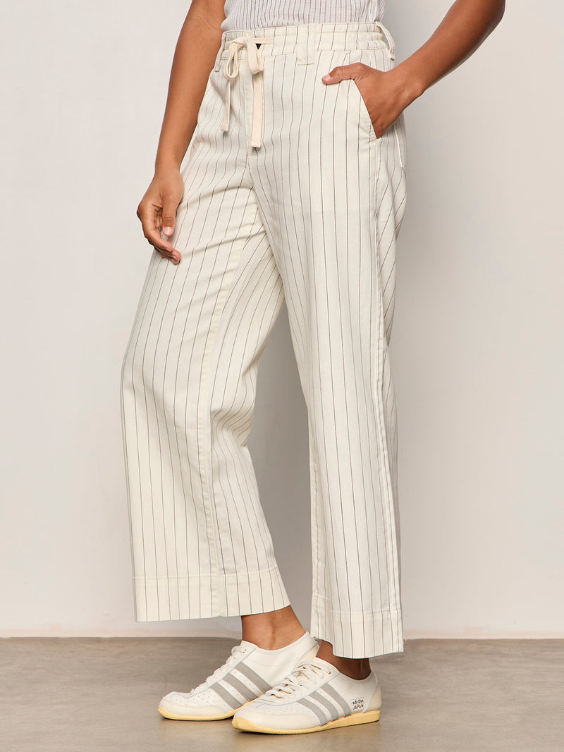 Lily Cropped Pant Setting Sun Stripe alt 2