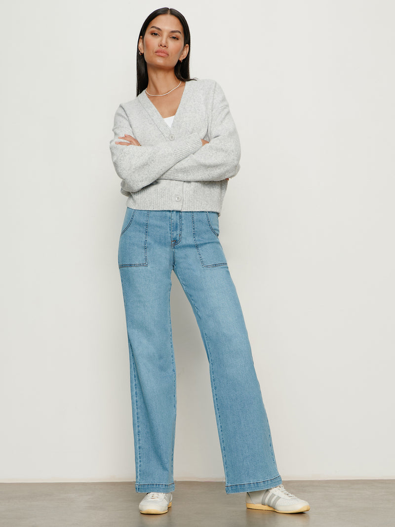 Sculpted Insider Wide Leg Jean Keep Up alt 5