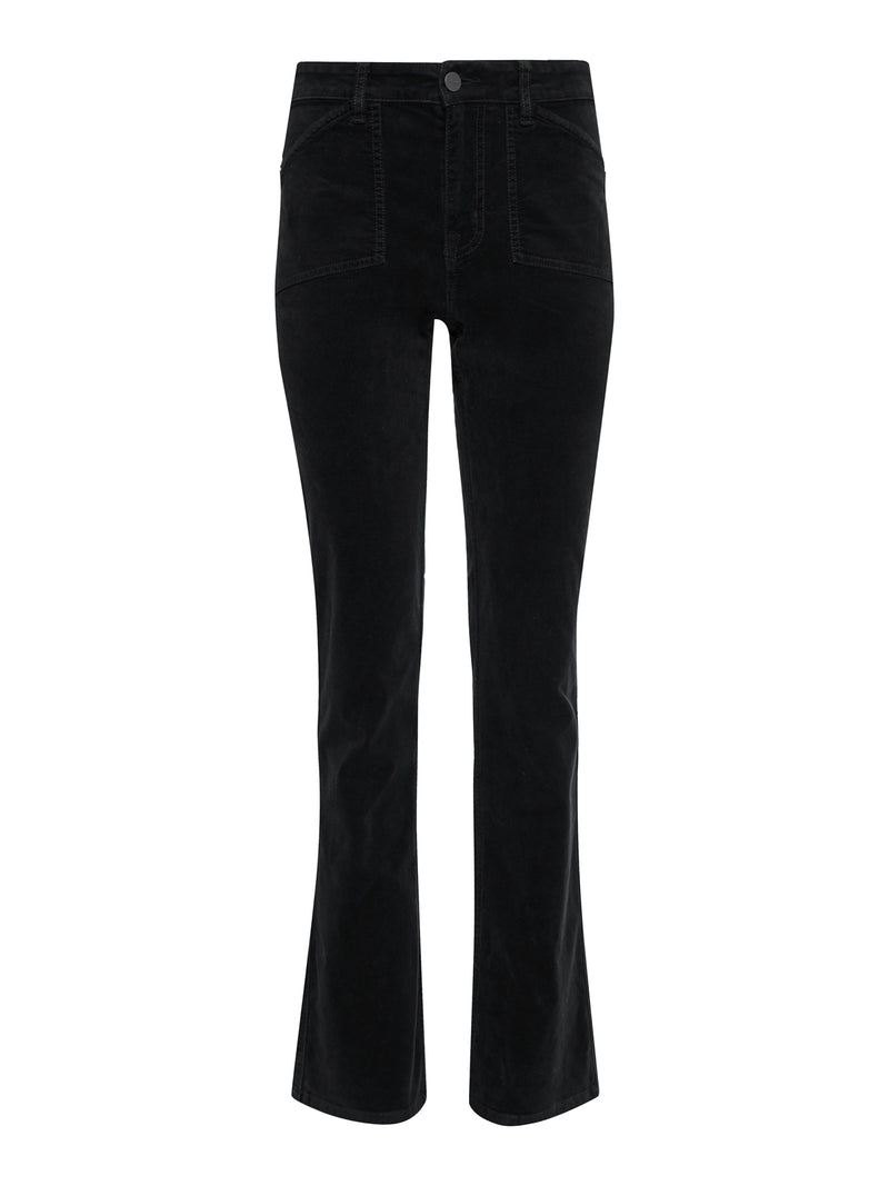 Velveteen Brook Bootcut Pant Black Petite Sizing alt 5