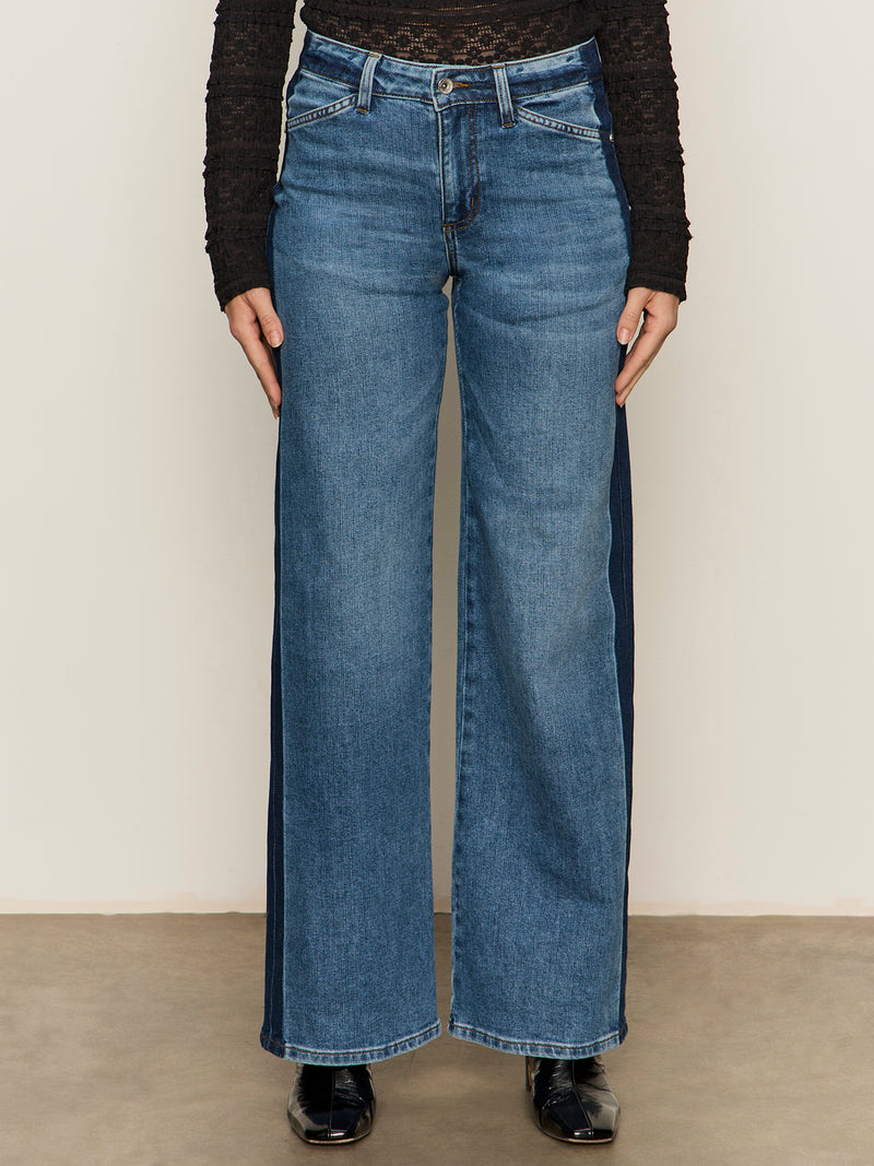 Tuxedo Relaxed Straight Jean Flirt alt 2