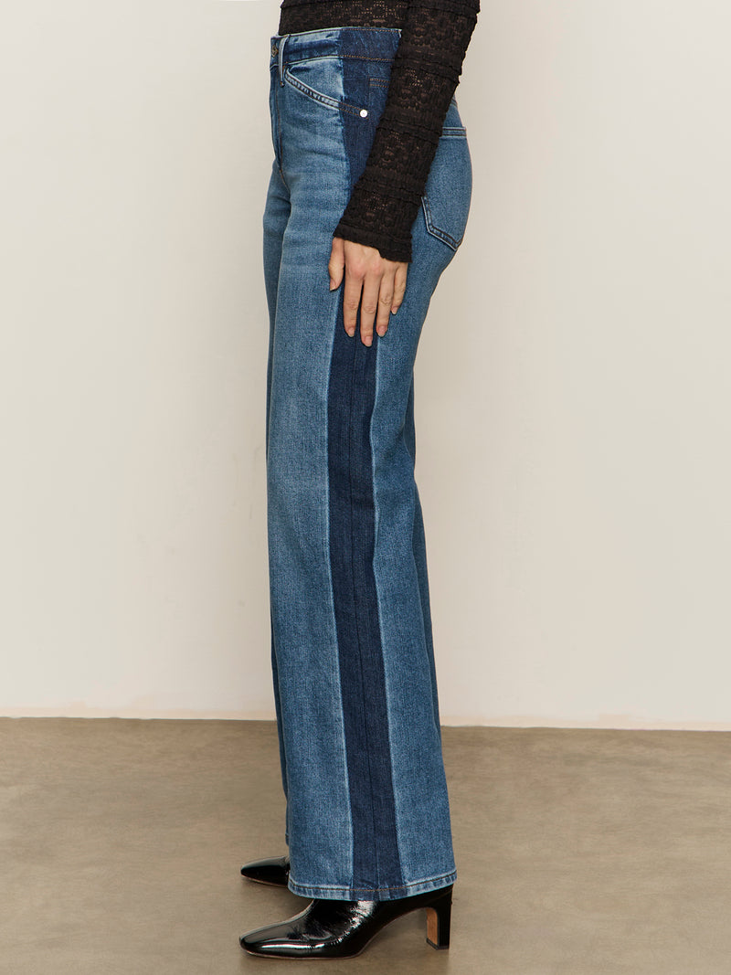 Tuxedo Relaxed Straight Jean Flirt