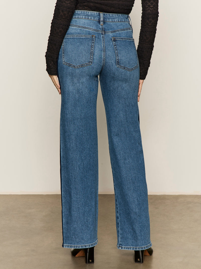 Tuxedo Relaxed Straight Jean Flirt alt 3