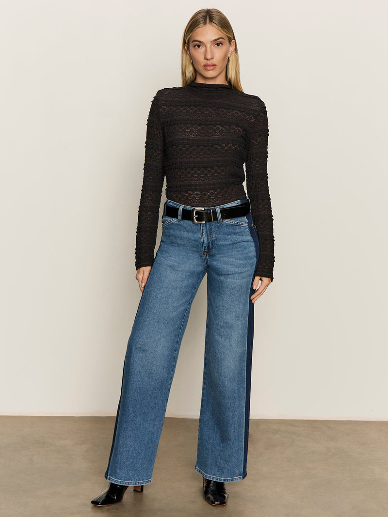 Tuxedo Relaxed Straight Jean Flirt alt 4