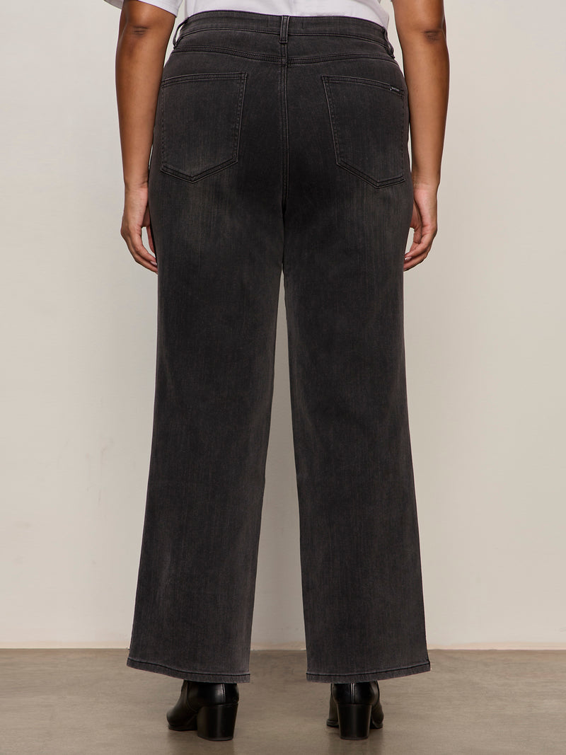 Tuxedo Relaxed Straight Jean Black Tie Extended Sizing alt 2