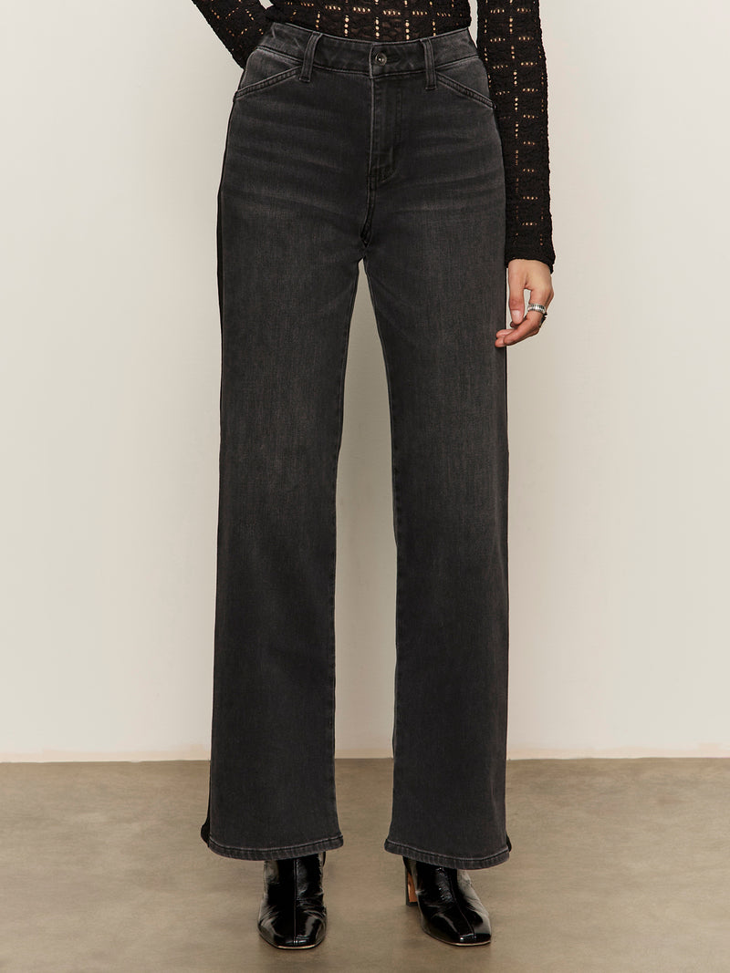 Tuxedo Relaxed Straight Jean Black Tie alt 2