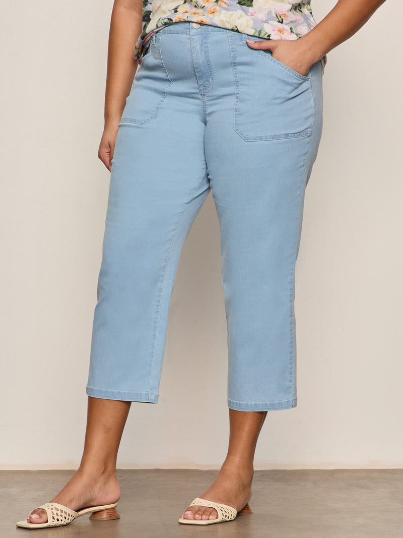 Retreat Crop Jean Skyline Extended Sizing