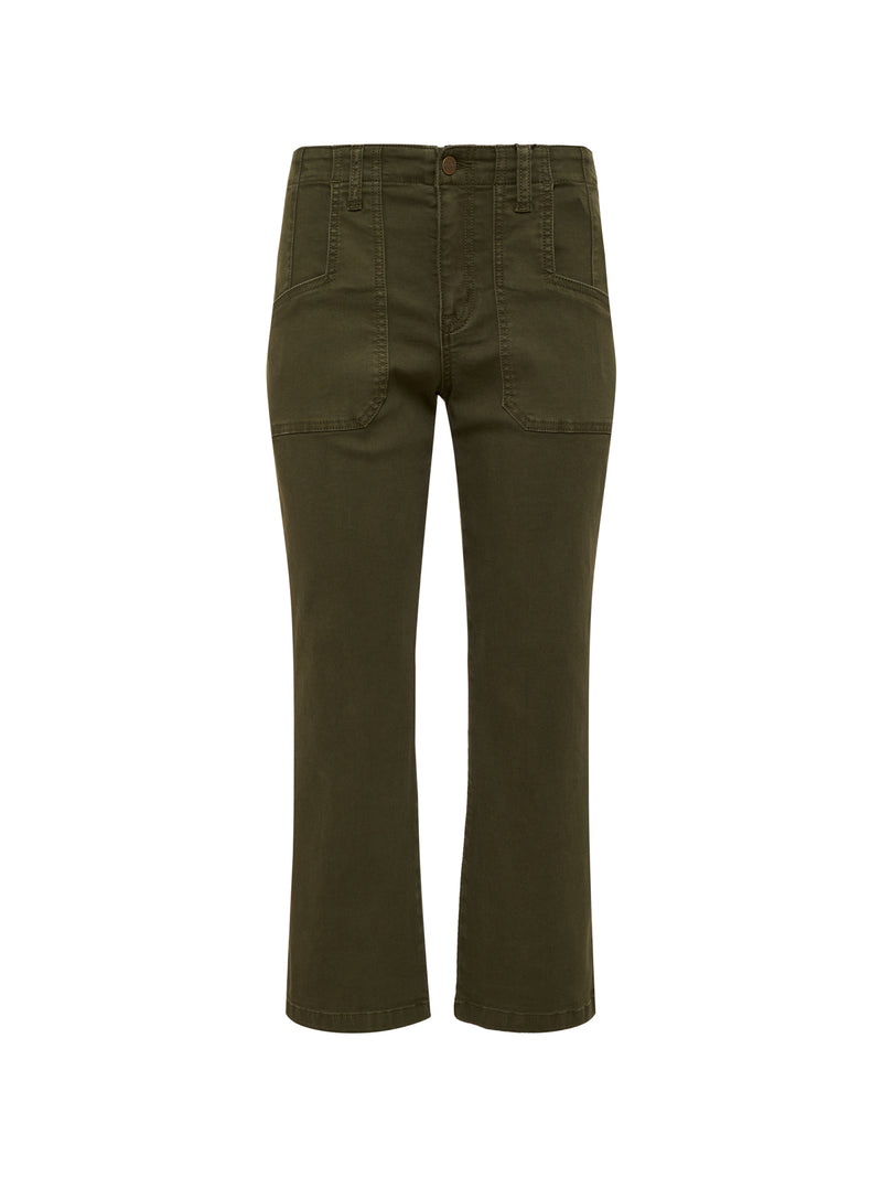 Retreat Crop Pant Burnt Olive Extended Sizing alt 5