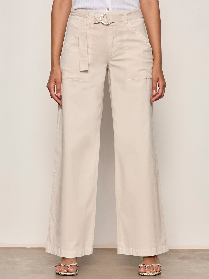 Soft Polished Wide Leg Pant Summer Sand