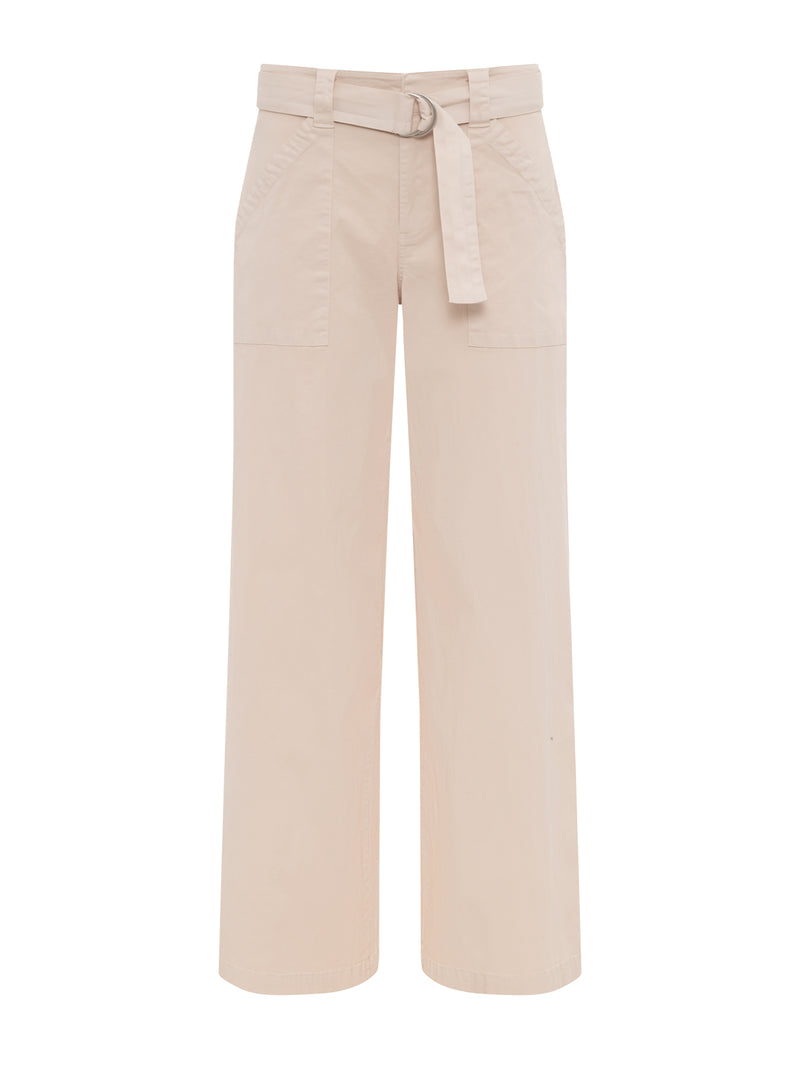 Soft Polished Wide Leg Pant Summer Sand alt 5