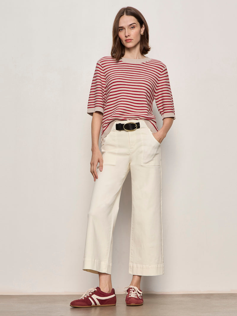 Insider Crop Pant Collagen Petite Sizing alt 4