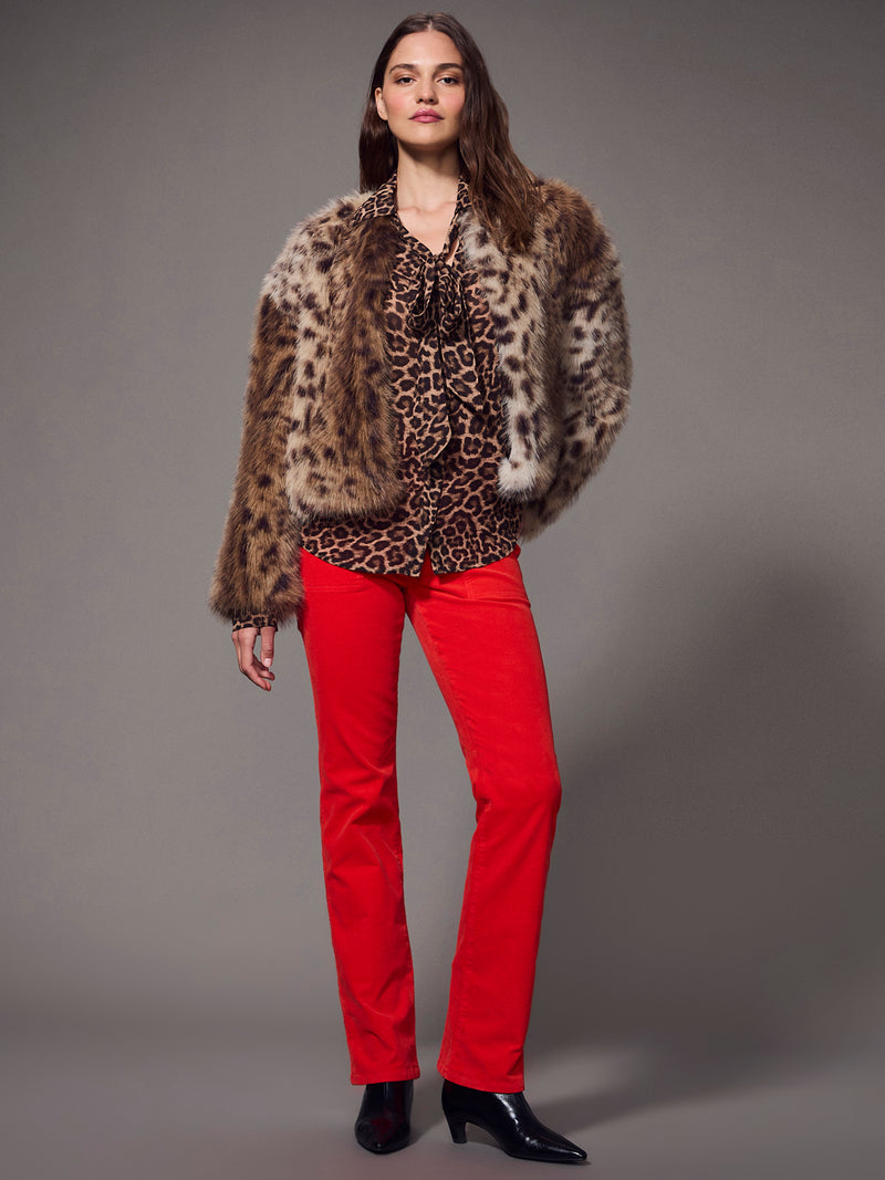 Play Date Corduroy Bootcut Pant Red Hot alt 5
