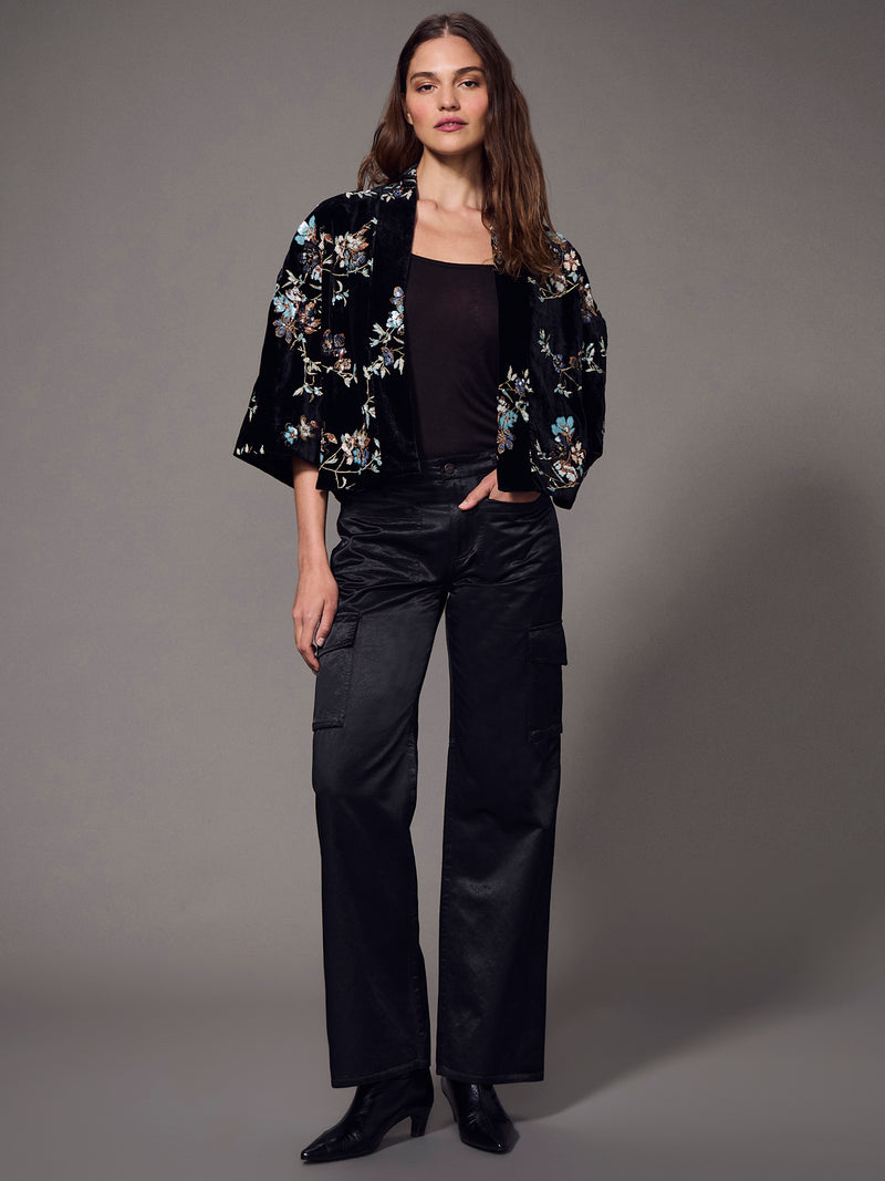 Scout Sateen Cargo Pant Black alt 1