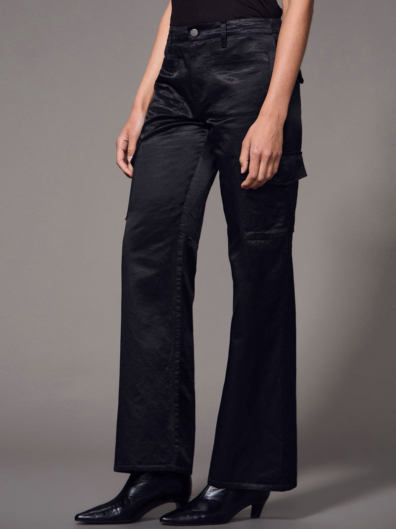 Scout Sateen Cargo Pant Black alt 3