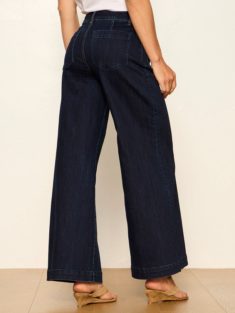 Marine Ultra Wide Leg Jean Magnetic alt 2