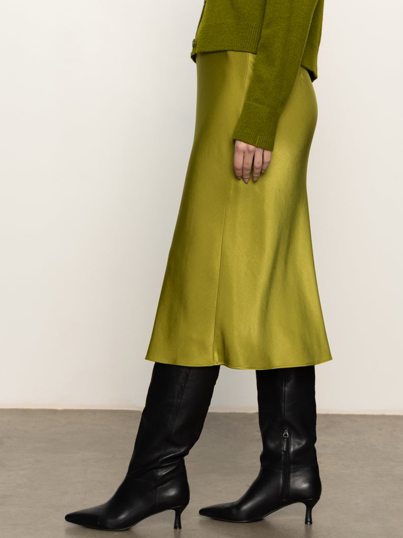 Everyday Midi Skirt Martini Olive alt 3